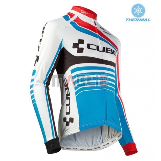 Maglia Cube manica lunga 2016 blu e bianco - Clicca l'immagine per chiudere